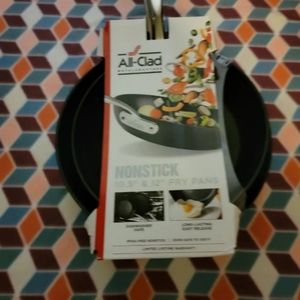 All- Clad 2pc Fryer Set 12"and 10"